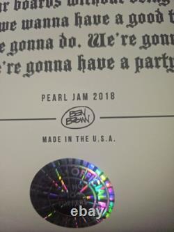 Pearl Jam Poster