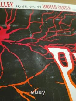 Pearl Jam Poster 1998 East Troy Chicago Ames Bros See Pics
