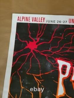 Pearl Jam Poster 1998 East Troy Chicago Ames Bros See Pics