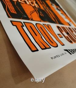 Pearl Jam Poster 1998 East Troy Chicago Ames Bros See Pics