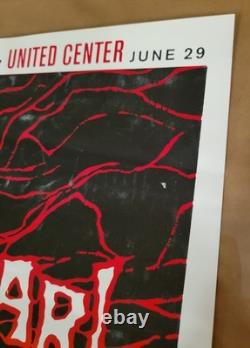 Pearl Jam Poster 1998 East Troy Chicago Ames Bros See Pics