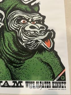 Pearl Jam Poster 2003 Texas Shows