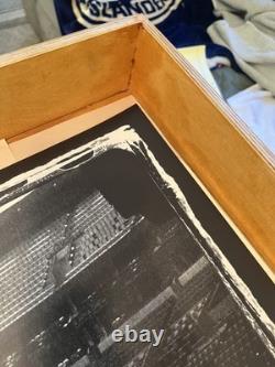 Pearl Jam Poster 2004 Boston Fleet Center Rehearsal Brian Babineau Flat & MINT