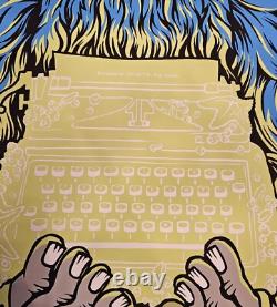 Pearl Jam Poster 2009 Key Arena, Seattle 9/22/09 Ames Bros