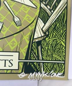 Pearl Jam Poster 2010 Boston Munk One S/N AP 41/100