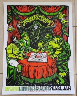 Pearl Jam Poster 2019 Poster Haight Street Two Dimensions 19/150 San Francisco