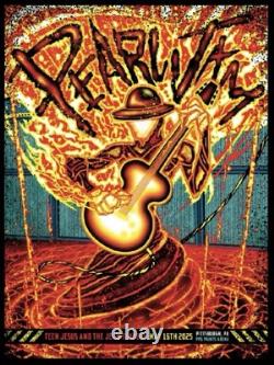 Pearl Jam Poster 5/16 2025 PPG Paints Arena Pittsburgh Klausen Pennsylvania
