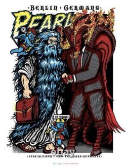 Pearl Jam Poster 7/5/2012 Berlin Germany Show Edition
