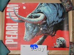 Pearl Jam Poster 9/15/2023 FT. Worth, Dallas Artist Edition