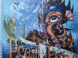 Pearl Jam Poster 9/17/2011 Canada Signed / Numbered #64/100 MTS ARENA Winnipeg