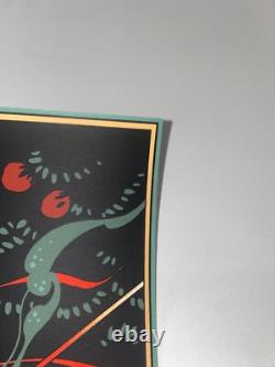 Pearl Jam Poster AP PinkPop Festival 2022 SIGNED & #'d X/104 Print Sold Out! AP