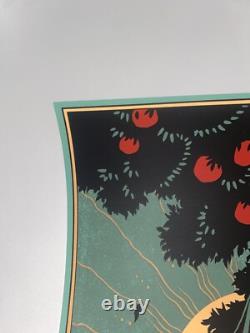 Pearl Jam Poster AP PinkPop Festival 2022 SIGNED & #'d X/104 Print Sold Out! AP