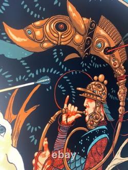 Pearl Jam Poster AP PinkPop Festival 2022 SIGNED & #'d X/104 Print Sold Out! AP