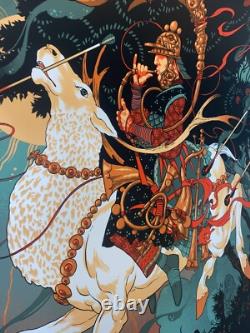 Pearl Jam Poster AP PinkPop Festival 2022 SIGNED & #'d X/104 Print Sold Out! AP