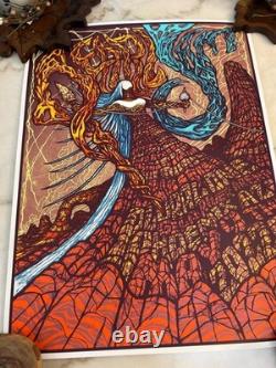 Pearl Jam Poster AP PinkPop Festival 2022 The Moirai Three sister of fate