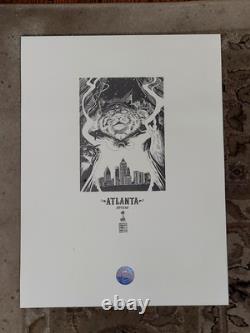 Pearl Jam Poster ATLANTA SHOW ED OFFICIAL Screen Print 5/1/2025 STATE FARM ARENA