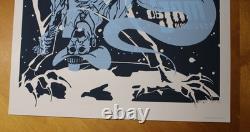 Pearl Jam Poster Albany / Las Vegas OVERPRINT 2006 AP Ames Bros