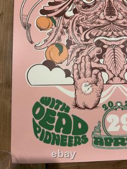 Pearl Jam Poster April 2025 Atlanta Taylor W. Rushing 59/100 AE Signed Hologram