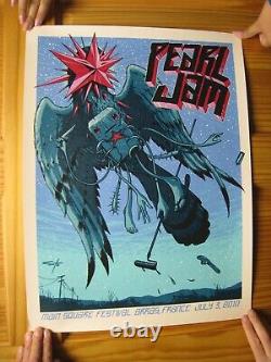 Pearl Jam Poster Arras, France July 3, 2010