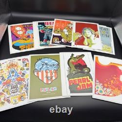 Pearl Jam Poster Art of Ames Bros PostCard Set RARE #/500 Sealed New 2003 1998