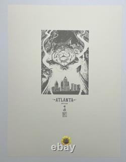 Pearl Jam Poster Atlanta GA 5/1/25 Official Silkscreen Lmtd Show Edtn Sold Out