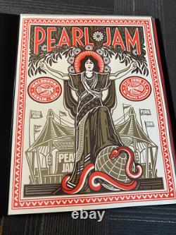 Pearl Jam Poster Berlin 2022 Florian Schommer Show Edition