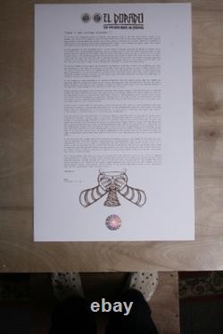 Pearl Jam Poster Bogota Columbia 2015 Klausen. MINT