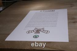 Pearl Jam Poster Bogota Columbia 2015 Klausen. MINT