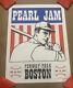 Pearl Jam Poster Boston Fenway 2016 Schuss Show Edition