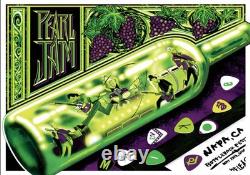 Pearl Jam Poster Bottlerock Napa California 05/25/2024 Brad Klausen SE