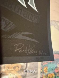 Pearl Jam Poster Brad Klausen Salt Lake City 2009 Ltd Edition signed numbered