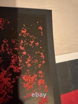 Pearl Jam Poster Brad Klausen Salt Lake City 2009 Ltd Edition signed numbered