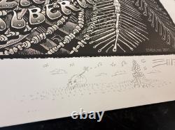 Pearl Jam Poster By Emek Edmonton 2011 CHIEF Loaded with Doodles