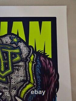 Pearl Jam Poster Chicago Wrigley Field Ames Bros Print 2018