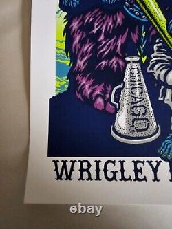 Pearl Jam Poster Chicago Wrigley Field Ames Bros Print 2018