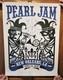 Pearl Jam Poster Concert New Orleans Mardi Gras 2016 Show Edition