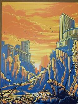 Pearl Jam Poster Dan Mumford 2020 NYC MSG New York Artist PHISH