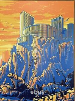 Pearl Jam Poster Dan Mumford 2020 NYC MSG New York Artist PHISH