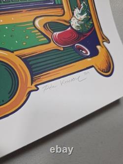 Pearl Jam Poster Fenway Boston, MA 2024 Signed & Numbered AE Variant