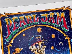 Pearl Jam Poster Fenway Park Boston MA 2024 Official Silkscreen Helen Kennedy