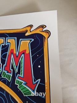 Pearl Jam Poster Fenway Park Boston Red Sox Ma Kennedy 2024 9/15 9/17 Skull