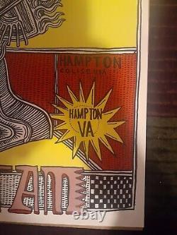Pearl Jam Poster Hampton, VA 4/18/2016 Pearl Jam Poster 2016 Mint condition
