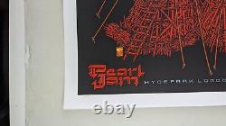 Pearl Jam Poster Hyde Park London 7/8/22 Signed & Numbered AP Ames Bros