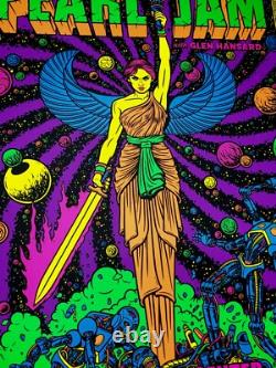 Pearl Jam Poster INDIANAPOLIS, IN SHOW ED OFFICIAL Print Noblesville Ruoff 2024