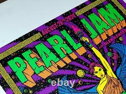 Pearl Jam Poster INDIANAPOLIS, IN SHOW ED OFFICIAL Print Noblesville Ruoff 2024