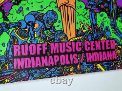 Pearl Jam Poster INDIANAPOLIS, IN SHOW ED OFFICIAL Print Noblesville Ruoff 2024
