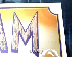 Pearl Jam Poster Ian Williams Plum Moline Tractor 2021 Streaming Print 18 by 24