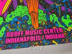 Pearl Jam Poster Indianapolis Noblesville Ruoff 2024 Official Silkscreen Lmtd Ed