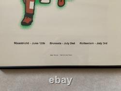 Pearl Jam Poster June 2000 Binaural Tour Include Rotterdam And Brussels No Frame