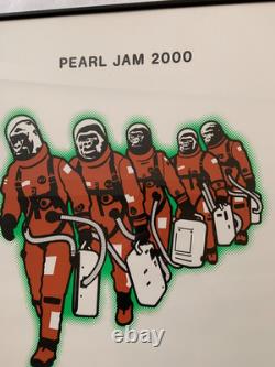 Pearl Jam Poster June 2000 Binaural Tour Include Rotterdam And Brussels No Frame
